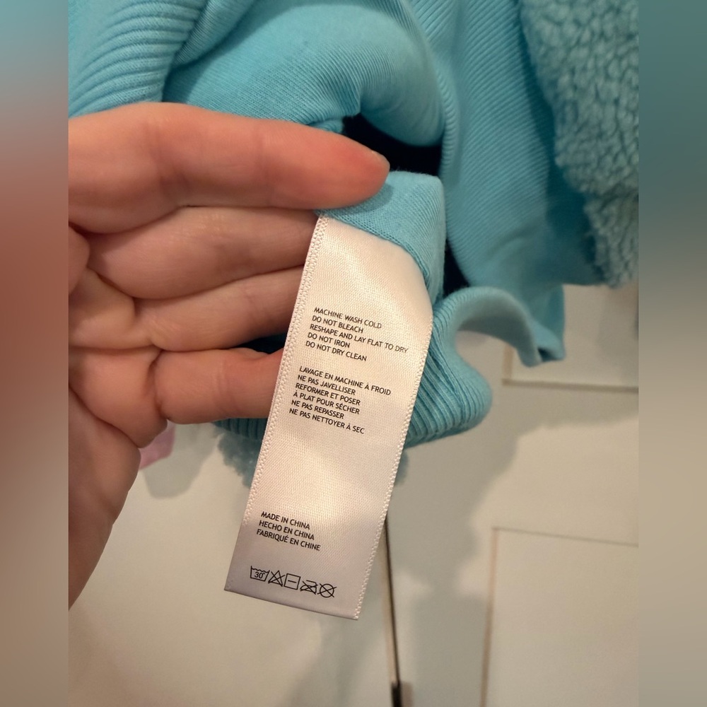Teddy Fresh Colorblock Fleece Hoodie Sweatshirt New With Tags Sz Small Sold Out - Picture 12 of 15